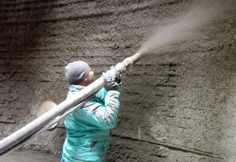 Micro-concrete and shotcrete - T.H.I REVETEMENT